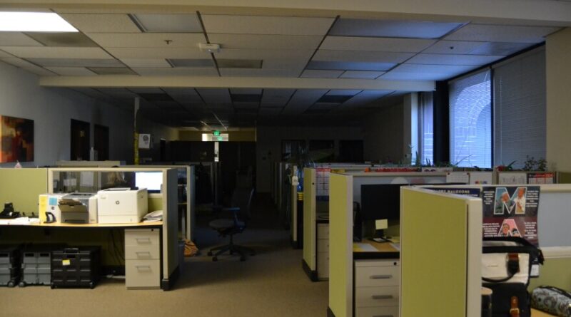 Doctors and counselors on the Mobile Support Team hangout and answer calls here, at their offices in Santa Rosa